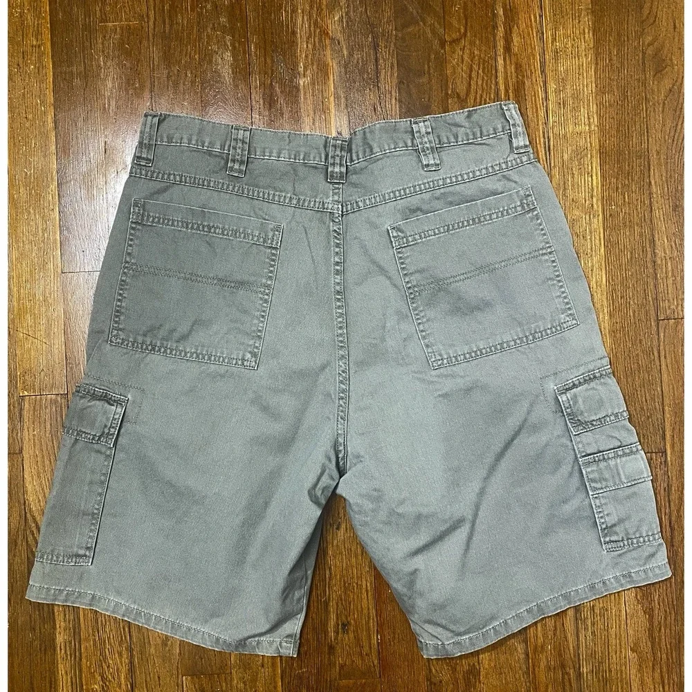 Men's Cargo Shorts Hiking Outdoor Utility‎ Work Fishing Travel 100% Cotton Sz 36